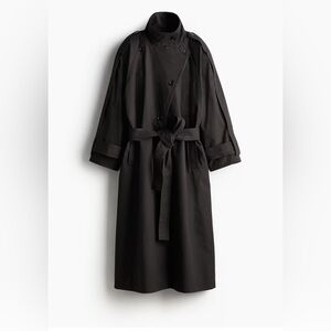 H&M Studio Collection - OVERSIZED COTTON TRENCH COAT